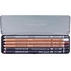 Obraz 2/3 - Sada skicovacích ceruziek Cretacolor Basic Pencil Pocket Set, 6 dielov, v kovovej krabičke