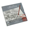 Obraz 1/4 - Sada grafitových ceruziek Cretacolor Fine Art Graphite - 24 ks, v kovovej krabičke