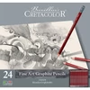 Obraz 4/4 - Sada grafitových ceruziek Cretacolor Fine Art Graphite - 24 ks, v kovovej krabičke