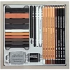 Obraz 2/4 - Kresliaci a skicovací set Cretacolor Passion Box, 25 kusov, v drevenej krabičke