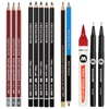 Obraz 2/4 - Sada na kreslenie a skicovanie Cretacolor Tattoo Set, 14 ks