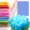 Balenie hodvábneho papiera, 50x76 cm, 20 g, 24 ks - azúrový