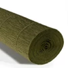 Krepový papier na kvety, 180 g, 50x250 cm - 17A8 tmavo olivovozelený