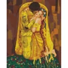 Obraz 1/18 - Diamantové mozaikové puzzle, na napnutom plátne, 40x50 cm - V bezpečnom objatí Solomiya Kovalchuk