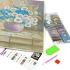 Obraz 13/18 - Diamantové mozaikové puzzle, na napnutom plátne, 40x50 cm - Jeseň na horách