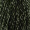 Vyšívacia niť, DMC Mouliné (rozdelená, 6 vlákien), 8 m - 265-934, Avocado Green - BLACK