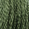 Vyšívacia niť, DMC Mouliné (rozdelená, 6 vlákien), 8 m - 268-3362, Pine Green - DK