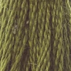 Vyšívacia niť, DMC Mouliné (rozdelená, 6 vlákien), 8 m - 287-730, Olive Green - VY DK