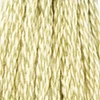 Vyšívacia niť, DMC Mouliné (rozdelená, 6 vlákien), 8 m - 313-3046, Yellow Beige - MED
