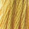 Vyšívacia niť, DMC Mouliné (rozdelená, 6 vlákien), 8 m - 324-728, Golden Yellow