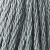 Vyšívacia niť, DMC Mouliné (rozdelená, 6 vlákien), 8 m - 478-169, Pewter Gray