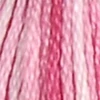 Vyšívacia niť, DMC Mouliné (rozdelená, 6 vlákien), 8 m - 483-48, Variegated - Baby Pink