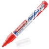 Akrylový popisovač edding 5100 (marker), M (2-3 mm) - 902, traffic red