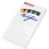 Akrylový popisovač edding 5100 (marker) sada, M (2-3 mm) - 5 ks, pastelová