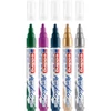 Akrylový popisovač edding 5100 (marker) sada, M (2-3 mm) - 5 ks, slávnostné