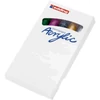 Akrylový popisovač edding 5100 (marker) sada, M (2-3 mm) - 5 ks, slávnostné