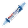 Obojstranný akrylový popisovač edding 5400 3D Double liner - 903, gentian blue