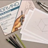 Balenie milimetrového papiera Fabriano Pochette, 90 g, 12 listov, A4