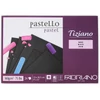Blok na kreslenie Fabriano Tiziano, 160 g, 24 listov - 23x30,5 cm, čierny