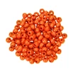 Drevené koráliky, 8 mm, 80 ks - 16, oranžové