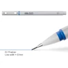 Extra tenký popisovač Fineliner, indigo blue - 0,1 mm