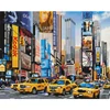 Obraz 1/18 - Diamantové mozaikové puzzle, na napnutom plátne, 40x50 cm - Times Square