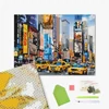 Obraz 12/18 - Diamantové mozaikové puzzle, na napnutom plátne, 40x50 cm - Times Square