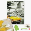 Obraz 12/18 - Diamantové mozaikové puzzle, na napnutom plátne, 40x50 cm - Kubánske retro