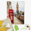 Diamantové mozaikové puzzle, na napnutom plátne, 40x50 cm - Symboly Londýna