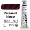 Akrylová farba Golden Acrylics Heavy Body, 59 ml - 1252, permanent maroon