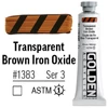Akrylová farba Golden Acrylics Heavy Body, 59 ml - 1383, transparent brown iron oxide