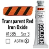 Akrylová farba Golden Acrylics Heavy Body, 59 ml - 1385, transparent red iron oxide