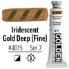 Akrylová farba Golden Acrylics Heavy Body, 59 ml - 4015, iridescent gold deep (fine)
