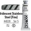 Akrylová farba Golden Acrylics Heavy Body, 59 ml - 4028, iridescent stainless steel (fine)