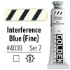 Akrylová farba Golden Acrylics Heavy Body, 59 ml - 4030, interference blue (fine)