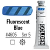 Akrylová farba Golden Acrylics Heavy Body, 59 ml - 4605, fluorescent blue