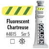 Akrylová farba Golden Acrylics Heavy Body, 59 ml - 4615, fluorescent chartreuse
