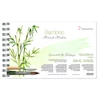 Bambusový skicár na maľovanie a kreslenie Hahnemühle Bamboo Carnet de Voyage, 265 g, 15 listov, 15,3 x 25 cm (na šírku)