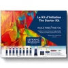 Sada na maľovanie olejovými farbami L&B Fine - The Starter Kit : 1x40ml + 8x20ml + doplnky