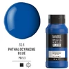 Akrylová farba Liquitex Basics Fluid, 118 ml - 316, phthalocyanine blue