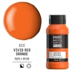 Akrylová farba Liquitex Basics Fluid, 118 ml - 620, vivid red orange