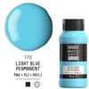 Akrylová farba Liquitex Basics Fluid, 118 ml - 770, light blue permanent