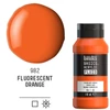 Akrylová farba Liquitex Basics Fluid, 118 ml - 982, fluorescent orange