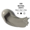 Akrylová farba Liquitex Heavy Body, 59 ml - 599, neutral gray value 5/mixing gray