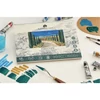 Akrylový maliarsky blok Magnani Firenze, 100% bavlna, 400 g, 31x41 cm, 15 listov