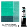 Akrylová farba Saint-Petersburg Master Class, 46 ml - 733, turquoise greenish