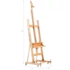 Maliarsky stojan ateliérový  Museo Valencia, s račňou, na kolieskach