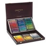 Sada akvarelových kried Caran d'Ache Classic Neocolor II, v elegantnej drevenej krabičke - 84 ks
