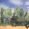 Sada suchých pastelov v téglikoch PanPastel, 7 ks + doplnky - Landscape