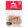 Hubky PanPastel Sofft- 4 ks, rôzne